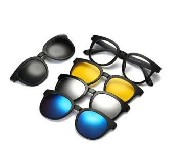 Polarizált szemüvegkészlet mágneses rögzítéssel - 5 db