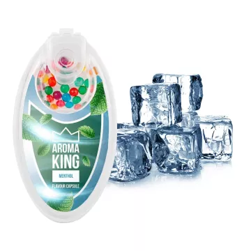 Aroma King pattintható aromagolyók - Mentol - 100 db