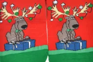 Női zokni karácsonyi motívumokkal Aura.via SNP5376 - 5 pár, méret 38-41