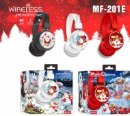 Vezeték nélküli fejhallgató karácsonyi motívummal - MF-201E