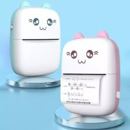 Macska alakú mobil nyomtató okostelefonokhoz - Mini Print