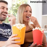 Szilikon összecsukható popcorn tárolók - Popbox - 2 db - InnovaGoods