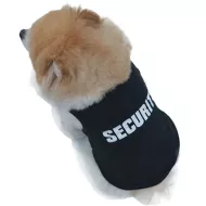 Pamut kutya póló SECURITY, méret M