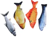 Plüss hal macskáknak 20 cm - különféle típusok