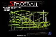 Építőjáték - Spacerail 4 - világító - 22 méter - 4 golyó - 30 cm