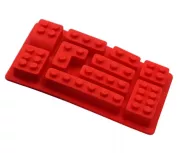 LEGO kocka formájú szilikon jégforma