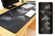 Alátét íróasztalra - világtérkép - 40 x 90 cm