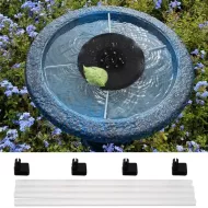 Világító LED napelemes kerti szökőkút - Gardlov