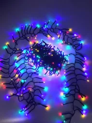 Karácsonyi LED fények - 480LED - színes, kültéri