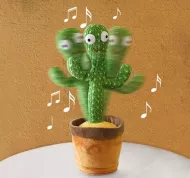 Interaktív beszélő és éneklő kaktusz