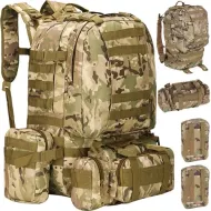 Katonai hátizsák Multicam HQ 45L + övtáska
