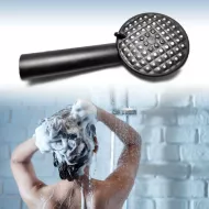Takarákos design zuhanyrózsa - fekete