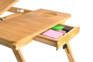 Bambusz laptopasztal - Ruhhy