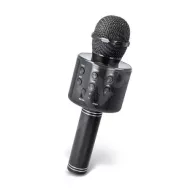 Vezeték nélküli karaoke mikrofon - fekete