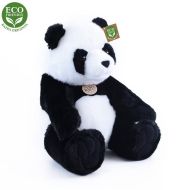 Plüss panda - ülő - 31 cm - Rappa