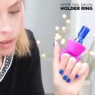 Home Nail Salon körömlakk tartó gyűrű