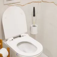 WC kefe adagolóval