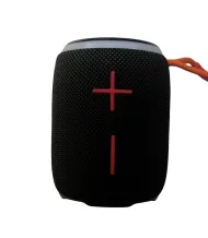 Szövet hordozható RGB vezeték nélküli BT hangszóró F90 - fekete