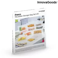 InnovaGoods Sada Freco többször használható zacskó élelmiszerre - 10 db