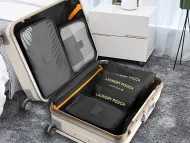 Praktikus táskák és rendszerezők utazáshoz - 6 db - fekete