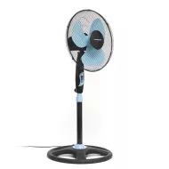 InnovaGoods álló ventilátor - 50 W - fekete-kék