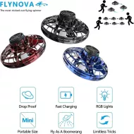 Repülő UFO mini drón - Flynova - fekete