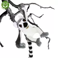 Plüss felakasztható lemur - 25 cm - Rappa