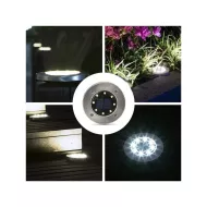 Napelemes kerti LED lámpák - 8 LED - 4 db