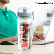 InnovaGoods Infruitssion XL sportpalack gyümülcsrost szűrővel - szürke