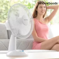 InnovaGoods asztali ventilátor - 35 W - fehér