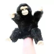 Plüss majom báb 28 cm