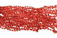 Karácsonyi lánc - 2,7 m - piros gyémánt