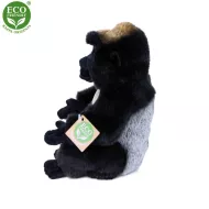 Plüss gorilla - ülő - 23 cm - Rappa