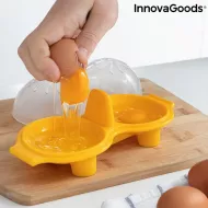 Oovi tojásfőző forma dupla szilikonból - InnovaGoods