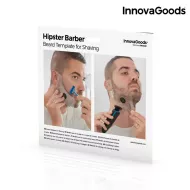 InnovaGoods Hipster Barber borotválkozó sablon
