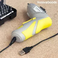 InnovaGoods Drivelite elektromos vezeték nélküli csavarhúzó tartozékokkal