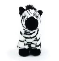 Plüss zebra, 18 cm