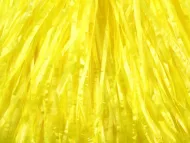 Pom-pom kiegészítő, sárga