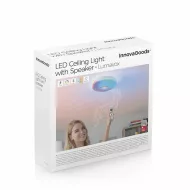 LED mennyezeti lámpa hangszóróval - Lumavox - InnovaGoods