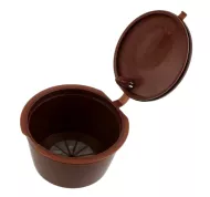 5 db újrafelhasználható Dolce Gusto kapszula készlet kávéhoz és teához - barna
