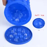 Szilikon jégkocka készítő és ital hűsítő - 12 x 13 cm