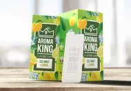 Ízesített aromakártya - Jeges citrom - Cool Mint Lemon - 1 db - Aroma King