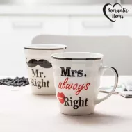 Bögre készlet  - Mr. & Mrs. Right