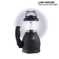 InnovaGoods Lamp Venture kempinglámpa zseblámpával