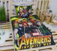 Ágyneműhuzat Avengers Infinity War 140/200, 70/90