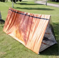 Vészhelyzeti sátor - túlélő hálózsák - narancssárga
