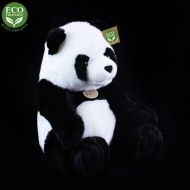 Plüss panda - ülő - 31 cm - Rappa