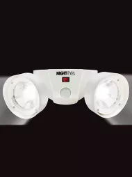 Érzékelős kültéri LED lámpa – dupla – fehér