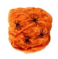 Narancssárga pókháló pókokkal