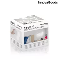 InnovaGoods Tilight mágneses és érintős LED panel készlet - 3 db